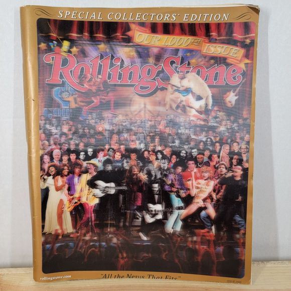 Rolling Stone Magazine 1000th Issue 3-D Collector's Issue - May 18- June 1 2006 - Picture 1 of 4